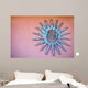 Mexican ornament of sun disc on the wall Wall Mural
