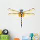 Colorful Dragonfly Wall Decal