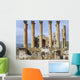 Ruins Jerash Temple Artemis Wall Decal