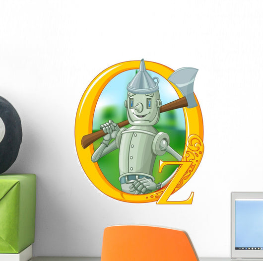 Oz Woodmen with Ax Wall Decal