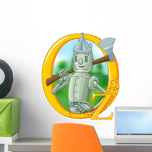 Oz Woodmen with Ax Wall Decal