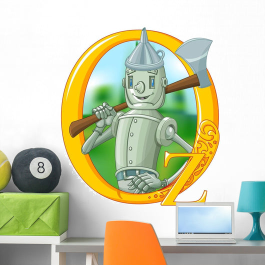 Oz Woodmen with Ax Wall Decal
