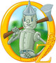 Oz Woodmen with Ax Wall Decal