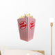 Popcorn to Go Wall Decal