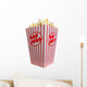 Popcorn to Go Wall Decal