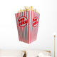 Popcorn to Go Wall Decal