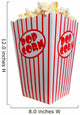 Popcorn to Go Wall Decal