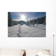 Footprints Fresh Snow Wall Decal