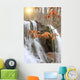 Autumn Leaves Waterfall Wall Decal