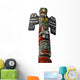 Totem Pole Thunderbird Wall Decal