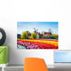 Landscape with Tulips Zaanse Wall Decal