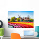 Landscape with Tulips Zaanse Wall Decal