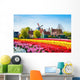 Landscape with Tulips Zaanse Wall Decal