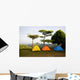 Camping Wall Mural