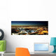 Melbourne Looking West Wall Decal