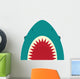 Shark with Open Mouth Wall Decal