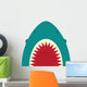 Shark with Open Mouth Wall Decal
