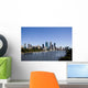 Yachts Front City Skyline Wall Decal