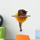 Cute Little Ballet Kitten Wall Decal