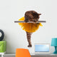 Cute Little Ballet Kitten Wall Decal