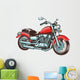 Hand-drawn Vintage Motorcycle Classic Wall Decal