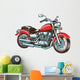 Hand-drawn Vintage Motorcycle Classic Wall Decal