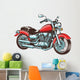 Hand-drawn Vintage Motorcycle Classic Wall Decal