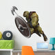 Axe Wielding Warrior Orc Wall Decal