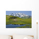 Lake in the Montafon Wall Mural