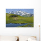 Lake in the Montafon Wall Mural