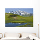 Lake in the Montafon Wall Mural