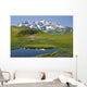 Lake in the Montafon Wall Mural