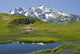 Lake in the Montafon Wall Mural