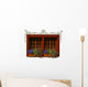 Colorful Flower Window Wall Decal