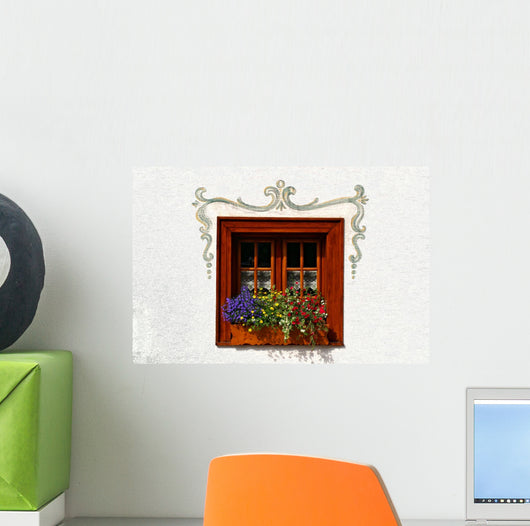 Blumenfenster Wall Decal