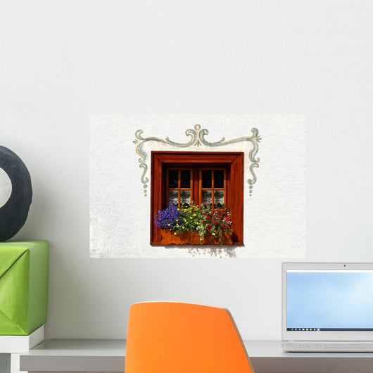 Blumenfenster Wall Decal