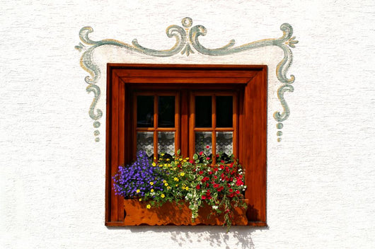Blumenfenster Wall Decal