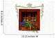 Blumenfenster Wall Decal