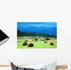 Mountain Hay Wall Decal