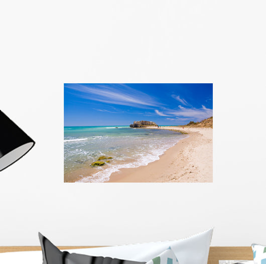 Beautiful Exotic Beach in Mediterranean Wall Mural