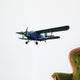 Blue Biplane Wall Decal
