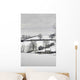 Bleak Winter Countryside Wall Decal