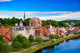 Augusta Maine Skyline Wall Decal