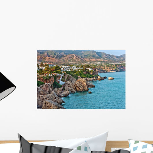 Mediterranean Sea, Nerja, Spain Wall Mural