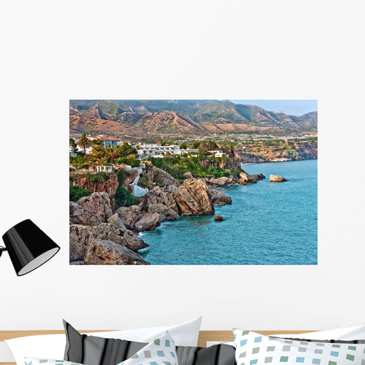 Mediterranean Sea, Nerja, Spain Wall Mural