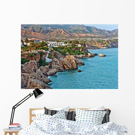 Mediterranean Sea, Nerja, Spain Wall Mural