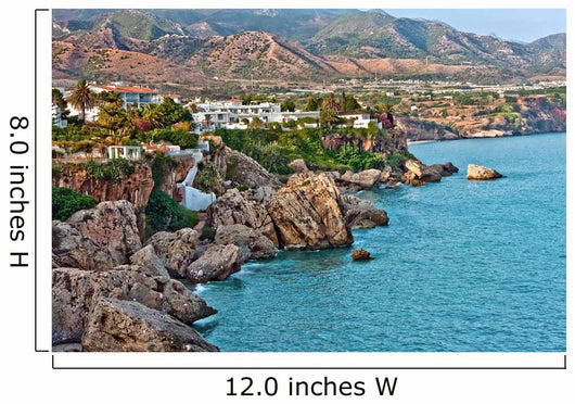 Mediterranean Sea, Nerja, Spain Wall Mural
