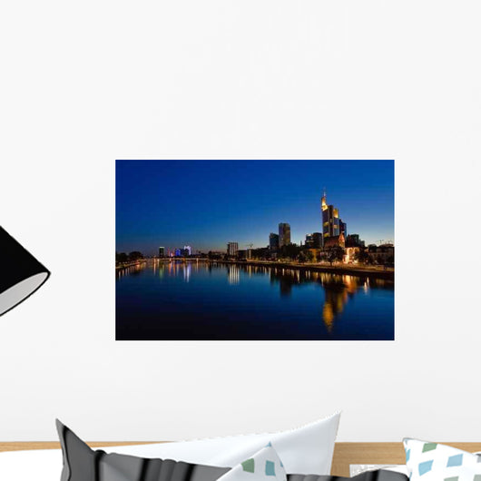 Frankfurt Am Main Night Wall Decal