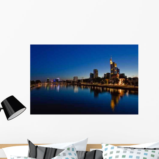 Frankfurt Am Main Night Wall Decal