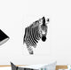 zebra B/N Wall Decal